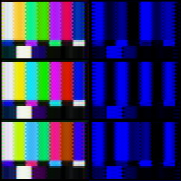 Figure 10: Using the blue channel to correctly set hue