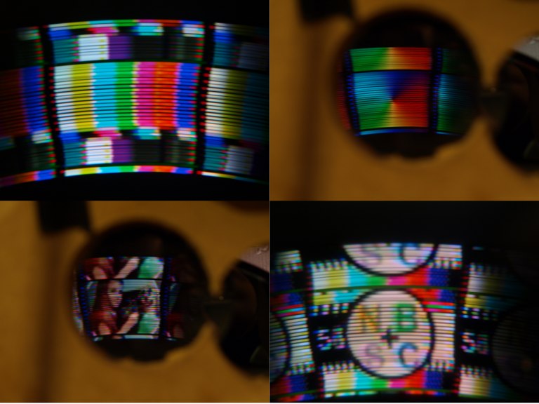 Figure 11: Results - screenshots from the televisor