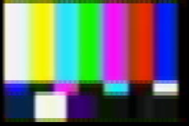 Figure 8: Test card with normal I-Q filtering